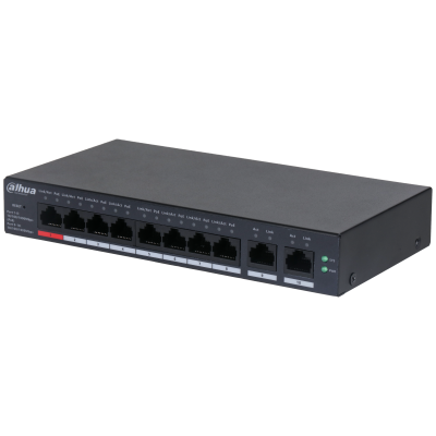 Dahua CS4010-8GT-110 - Switch Cloud managed con 10 porte Gigabit, 8 PoE 110W