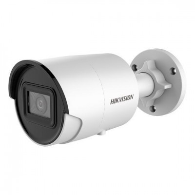 Hikvision DS-2CD2046G2-IU/SL(2.8mm) - EASY IP 4.0 ACUSENSE BULLET IP OTTICA FISSA 4MP CON LUCI STROBOSCOPICHE E ALLARME