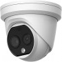Hikvision DS-2TD1228-7/QA - TERMICA TURRET IP BI-SPECTRUM OTTICA FISSA 256x192 7 MM