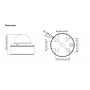 Hikvision DS-2CE78H8T-IT3F(2.8mm) - TURRET OTTICA FISSA 4 IN 1 WDR 120DB EXIR 2.0 5MP