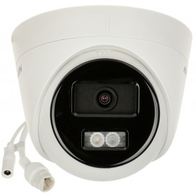 Hikvision DS-2CD1343G2-LIU(2.8mm) - TURRET IP OTTICA FISSA H.265+ 4MP Human&Vehicle Detection Smart Hybrid Light
