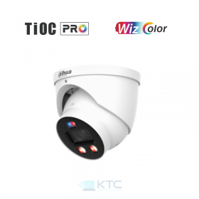 Dahua IPC-HDW3849H-AS-PV-PRO - Telecamera eyeball IP AI 8MP 2.8mm WizSense TiOC WizColor