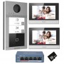 Hikvision DS-KIS604-S/Bi-family - KIT BIFAMILIARE