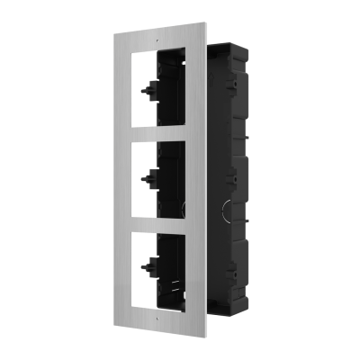 Hikvision DS-KD-ACF3/S - CORNICE INOX A INCASSO