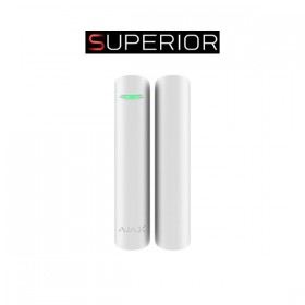 Ajax Superior DoorProtect Plus – Contatto magnetico - Certificato NFA2P e grado 2, doppio reed – AJ-DOORPROTECTPLUS-S-W 133198
