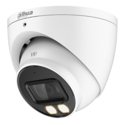 Dahua HAC-HDW1500T-IL-A-S2 - Telecamera eyeball HDCVI Smart Dual Light 5MP 2.8mm IR/light 30M