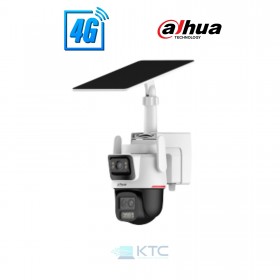 Dahua Apollo WizColor - Telecamera PT IP 4G 2X3MP doppia ottica zoom 6X, pannello solare integrato IPC-PTS2649C-3E3Z-4GB20-PRO