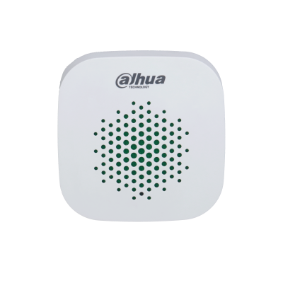 Dahua ARA12-W2-868 - Sirena wireless da interno con indicatore luminoso, allarme antimanomissione, segnalazione batteria scarica