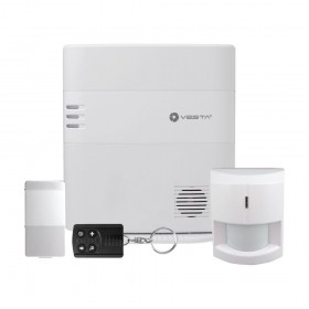 Vesta HSGW-4G - Kit antifurto radio 4G, HSGW-G8-4G-F1-ZW + IR-29-F1 + MDC-3-F1 + RC-16-F1