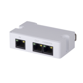 Dahua PFT1300 - Extender PoE 3 porte 10/100 Mbps  lessthan25 W (1 IN + 1 OUT + 1 telecamera), lessthan3 W, Din Rail