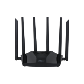 Dahua WR5210-IDC - Router wireless dual-band 5/2.4 GHz, 1 porta WAN 1000 Mbps, 3 porte LAN 1000 Mbps, 128 MB RAM, portata trasm