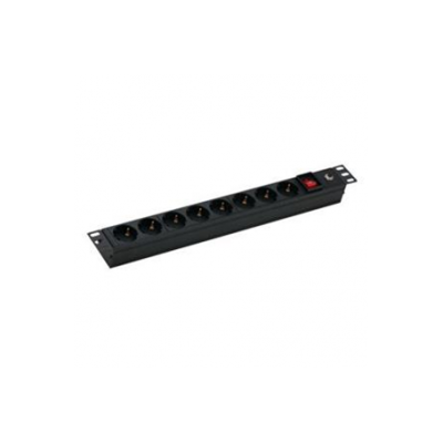 Dahua ZZM10-PDU - Ciabatta con 9 prese Schuko, carico max 4000 W, interruttore luminoso