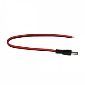 Dahua JACK-A1F - Cavo a saldare con connettore jack alimentazione femmina, lunghezza 30 cm