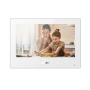Dahua VTH5321GW-W - Monitor interno videocitofonico Wi-Fi bianco, display LCD TFT da 7”, risoluzione 1024x600