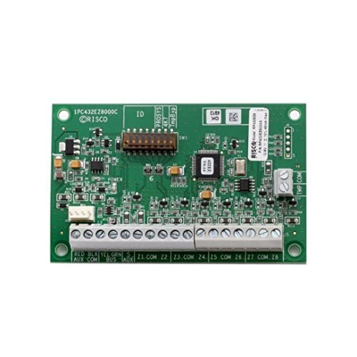 Risco RP432EZ8000C - Modulo Espansione Ingressi: 8 Zone Cablate ingressi NO/NC-DEL-DEOL-TEOL