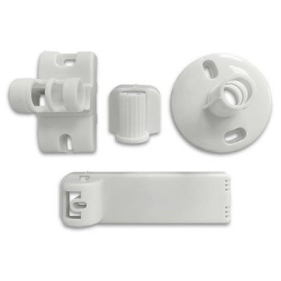 Risco RA107S000000A - Tenda da esterno radio e filo - Snodo da soffitto e da parete, 180°