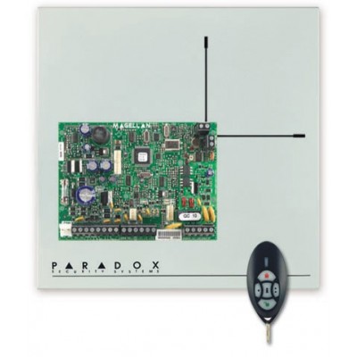 Paradox MG5000  - Centrale a microprocessore a 32 zone senza fili, di cui 2 possono essere cablate. Fino a 15 zone su tastiera