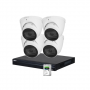 Dahua KIT VIDEOSORVEGLIANZA IP - 4 Eyeball IP 4MP + NVR IP 8ch 8MP + Hard Disk 1TB