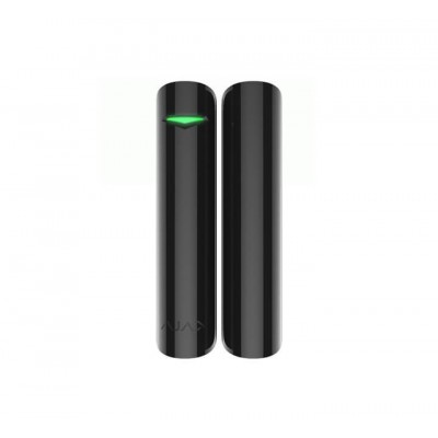 Ajax DoorProtect nero – Contatto magnetico Radio, 1 entrata cablata / 1 Tamper  AJ-DOORPROTECT-B