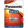 Panasonic CR123A - Batteria al litio 3V rilevatori di fumo, sistemi di allarme, confezione da 5 pezzi