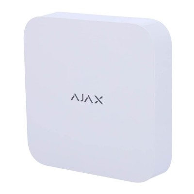 Ajax NVR 8 canali risoluzione fino a 4K, Larghezza di banda 100Mbps AJ-NVR108-W 70936