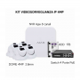 Kit di videosorveglianza Ajax, 4 turret 4MP + 1 NVR 8CH + 1 HDD 1TB + Switch PoE, AJ-NVRKIT4MPDOME