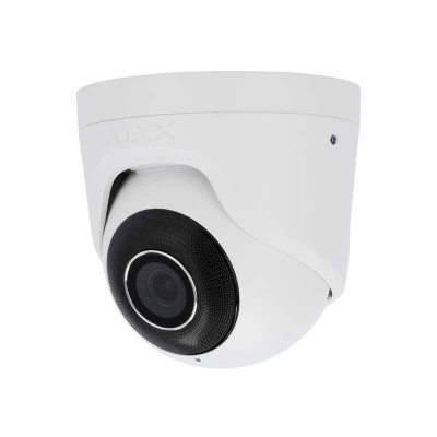 Ajax TurretCam 5MP bianca, telecamera IP Ottica 2.8mm, Slot MicroSD fino a 256GB - AJ-TURRETCAM-5-W 64923
