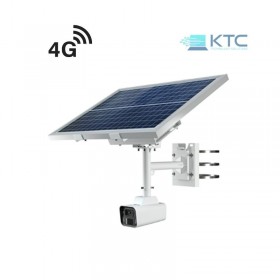 Telecamera IP 4MP 4G con pannello solare 60W, batteria 23Ah, AI, lunga durata