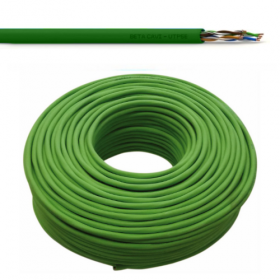 Beta Cavi BNUU6SL-C - CAVO UTP Cat 6 SL 4x2 24AWG LSZH VERDE 100mt CCA